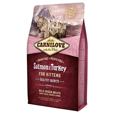 Imagen de Carnilove Feline Kitten Salmon Pavo 2Kg 2000 g