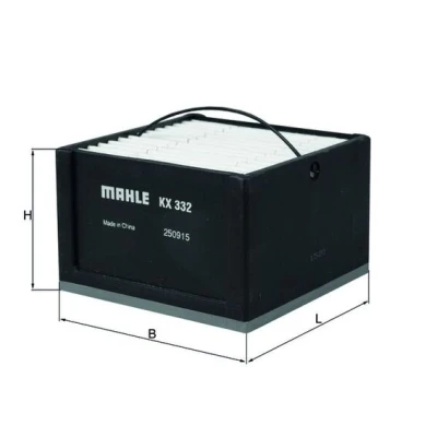 Imagen de MAHLE ORIGINAL KX 332 filtro Combustible Cartucho filtrante, Primer MAN: TGA, TGX, TGS