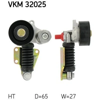 Imagen de SKF VKM 32025 Polea Tensora con material de fijación ALFA ROMEO: 166, 156 Berlina, Sportwagon, FIAT: Marea Weekend, LANCIA: Lybra Berlina