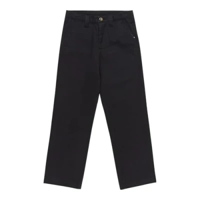 Imagen de Element Howland WORK Unisex Pantalones chinos para niños, Talla: 12a, Flint black