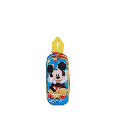 Imagen de Disney Mickey Mouse Glad Estuche Portatodo 3D Doble, Azul, 22 x 9,5 cm