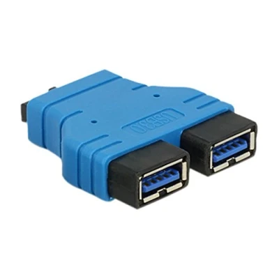 Imagen de Adaptador Delock Usb3.0/2xusb3.0