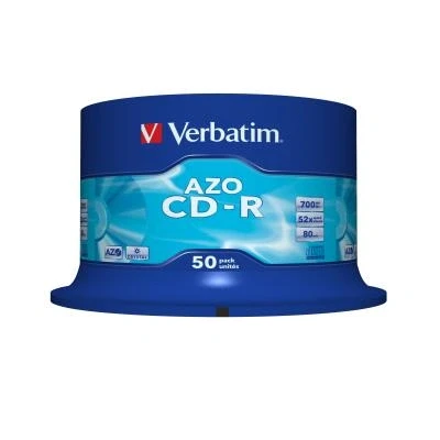 Imagen de Verbatim Data Life Plus Cd r 80, 52x Speed, Spindel