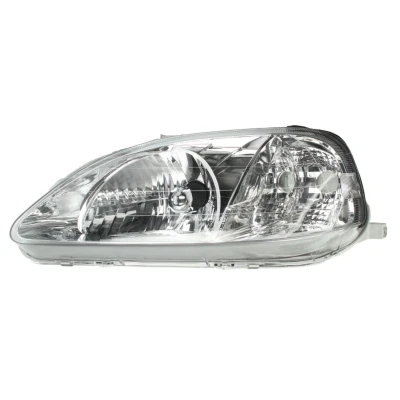Imagen de VAN WEZEL 2547961 Faros izquierda H4 transparente para circulación por la derecha sin servomotor reg. alcance luces P43t HONDA: CIVIC 6 Hatchback