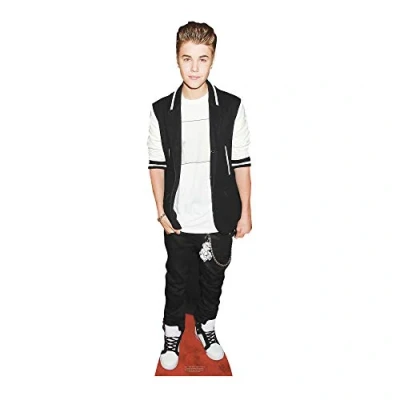 Imagen de STAR CUTOUTS Justin Bieber 171cm LIFESIZE Cardboard CUTOUTOUTSTANDEE
