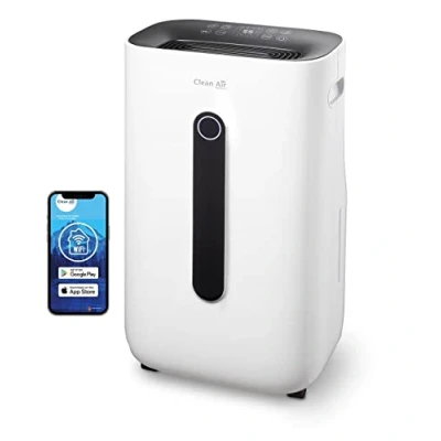 Imagen de Clean Air Optima CA 705 Smart 2 en 1: Deshumificador y purificador de aire Ideal para 50 m²/125 m3 Rendimiento hasta 16 litros/día