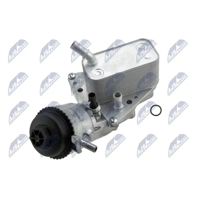 Imagen de NTY CCL PL 015 Radiador de Aceite OPEL: Astra H GTC, Zafira B, Vectra C Berlina, SAAB: 9 3 Cabrio, Familiar