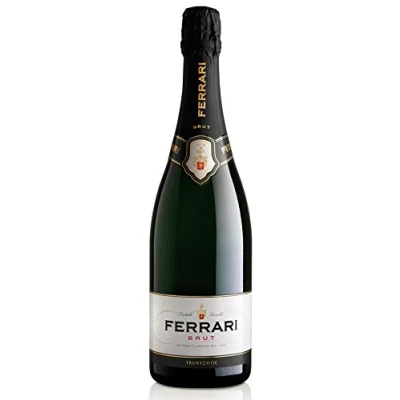 Imagen de Ferrari Doc Brut Magnum Botella doble Vino espumoso, L 1.5 con el Caso