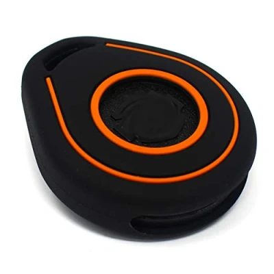 Imagen de Funda para Llave de Moto HAB Silicona, Keyless Go (Negro Naranja)