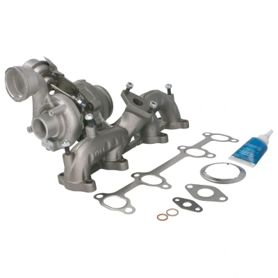 Imagen de ELSTOCK 91 1459 Turbocompresor de gases escape, Actuador controlado neumáticamente (accionador) con juntas VOLKSWAGEN: Golf 5