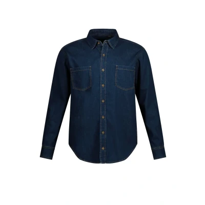 Imagen de JP 1880 Camisa Vaquera, Manga Larga, Cuello Kent, Corte Moderno, hasta la Talla 8 XL Vaquero Azul Oscuro 5XL 822885903