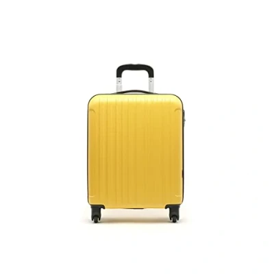 Imagen de MISAKO Maleta Pequeña rígida de Viaje Cabina avión Resistente Luisa Amarillo 55 X 38 20 cm