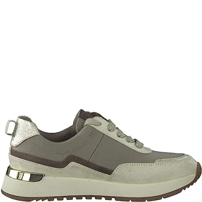 Imagen de Jana Softline 8 23769 41 Komfortable Mehrweite Bequemschuh Sportlich Modisch Alltagsschuhe Freizeit Metallic, Zapatillas Mujer, Taupe, 40 EU