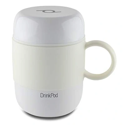 Imagen de Pioneer Flasks Frasco, Termo al Vacío de Acero Inoxidable, Blanco, 13.5 x 12.5 9 cm