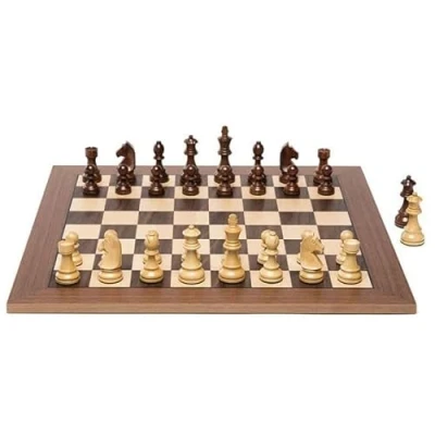 Imagen de Conjunto de Ajedrez competición DGT, Ideal para Aficionados y Clubes, Tablero Piezas niños Adultos, ajedrez, Juego Madera