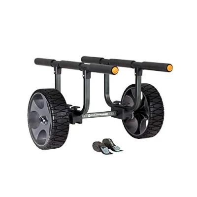 Imagen de Wilderness Systems Carrito de Kayak Resistente, Ruedas sin Planos, Color Negro