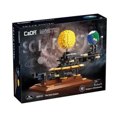 Imagen de CaDA Master Sistema Solar (Sol, Tierra y Luna) Set de construcción 865 Piezas 8+ (DeQube 927DE71004)