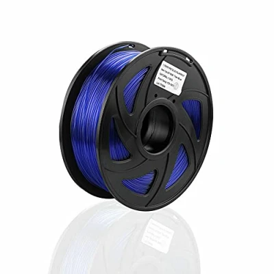 Imagen de S SIENOC 1 paquete de filamento Impresora 3D PEGT 1.75mm Con kg carrete (PEGT Azul transparente)