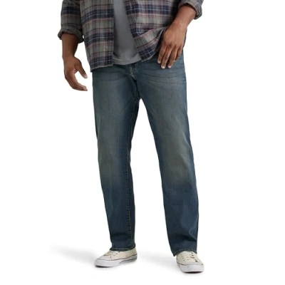 Imagen de LEE Men&#039;s Big Tall Modern Series Extreme Motion Relaxed Fit Jean, Maverick, 44W x 29L