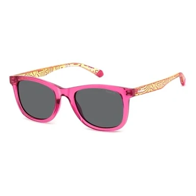 Imagen de POLAROID KIDS PLD 8060/S Gafas de Sol, Fuchsia, 46 para Niños