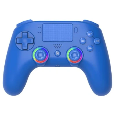 Imagen de Subsonic mando inalámbrico para PS4 / Playstation 4 con LED, vibración y toma auriculares de juego Azul [playstation_4]