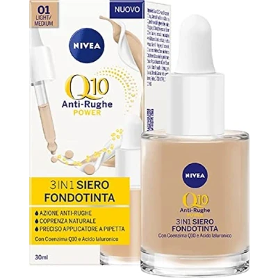 Imagen de Q10 Anti Rughe Power 3in1 Siero Fondotinta Light b? Medium