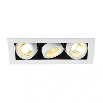 Imagen de Slv Blanco KADUX 3 / Foco, luz de inundación, proyector Techo, luminaria empotrable led, iluminación Interior GU10 50 W