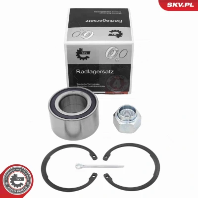 Imagen de ESEN SKV 85SKV036 Juego de cojinete rueda Eje delantero sin sensor ABS incorporado 64mm OPEL: Astra F CC, Vectra A Sedán, Corsa CC
