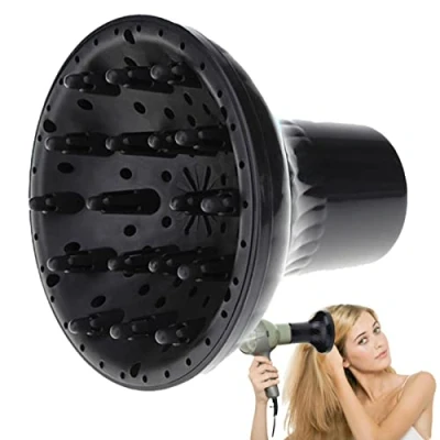 Imagen de pelo universal Accesorio ajustable para secador pelo, aire caliente cabello rizado y rizado, u ondulado