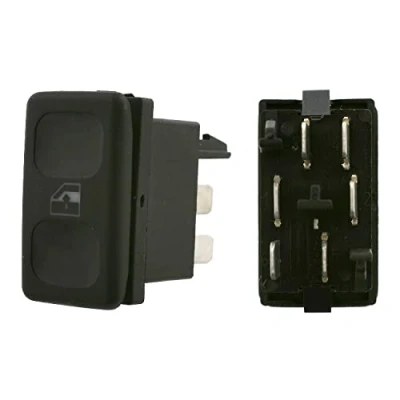 Imagen de FEBI BILSTEIN 14080 Interruptor, elevalunas delante, posterior SEAT: Ibiza 2, Córdoba I Berlina, II VOLKSWAGEN: GOLF 2