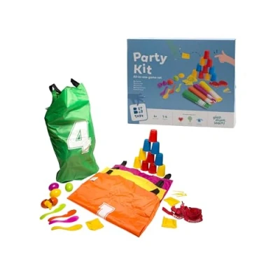Imagen de BS Toys Kit de Fiesta Juegos Mesa, Colores Variados (GA364)