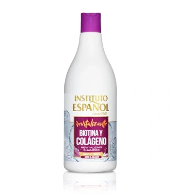 Imagen de Instituto Español Champú Biotina + Colágeno Fuerza y Volumen 750 ml