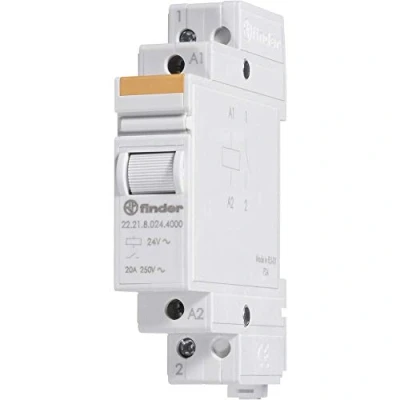 Imagen de Finder Serie 22 Rele monoestable Modular 1na 24vac Tornillo