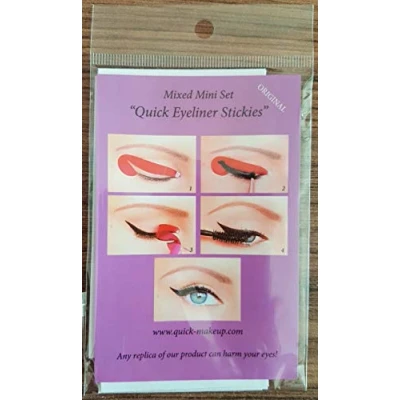 Imagen de Quick Make up Eyeliner Stickies Mix Set 32 unidades