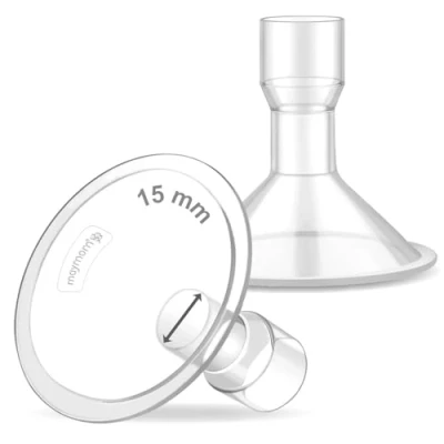 Imagen de Maymom MyFit Escudo clásico de 15 mm, no incluye conector boca ancha, compatible con accesorios Spectra S2 S1, piezas originales bomba Brida