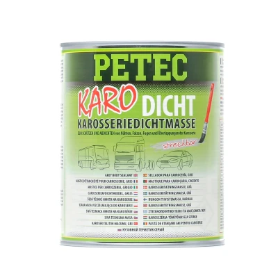 Imagen de PETEC 94130 Material de estanqueidad para carrocerías gris Lata 1 5 elástico, endurecible, rebarnizable