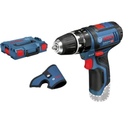 Imagen de Bosch Professional 12V System taladro percutor a batería GSB 15 (incluye bolsa de transporte, sin baterías ni cargador, en L BOXX)