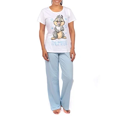 Imagen de Disney Pijama Tambor para Mujer Pijamas Bambi Dama Azul Small