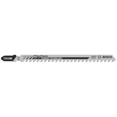 Imagen de Bosch 2 608 633 176 Hoja de sierra calar T 341 HM Special for Fiber and Plaster (pack 3)