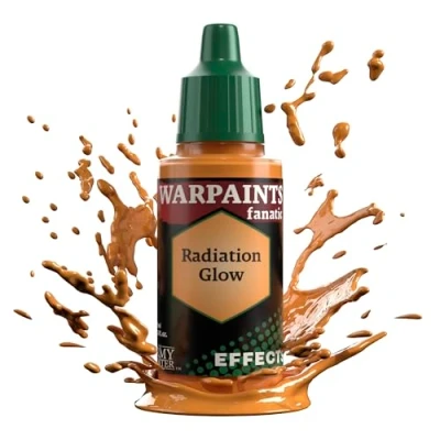 Imagen de The Army Painter Pinturas fluorescentes de Warpaints, Fanatic, 18 ml, para pasatiempos (brillo radiante)