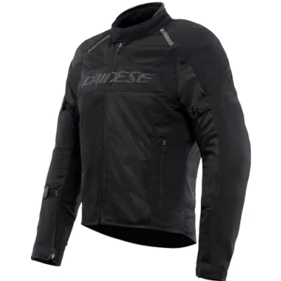 Imagen de Dainese Air Frame 3 Tex Jacket, Chaqueta de Moto Verano, con Forro Cortavientos, Hombre, Negro/Negro/Negro, 60