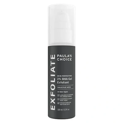 Imagen de Paula’s Choice SKIN PERFECTING 2% BHA Gel Exfoliante Peeling Facial Reduce Puntos Negros, Poros y Acne con Ácido Salicílico &amp; Bisabolol Todos Tipos de Piel 100 ml