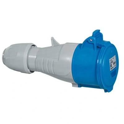 Imagen de Legrand 555214 Toma móvil P17, IP44, 32A, 200 V a 250 V, 2 P+T