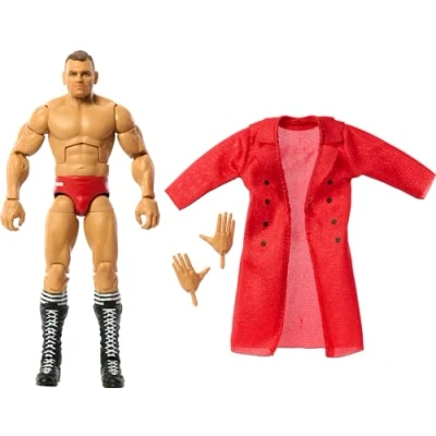 Imagen de Mattel WWE Elite Collection Top Picks Juego de figuras acción y accesorios, Gunther coleccionable 6 pulgadas con articulación piezas intercambiables