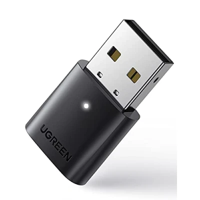 Imagen de UGREEN USB Bluetooth 5.0 Adaptador diseñado para PC Portátil Windows 11 10 8.1 7, A2DP Dongle Conectar a Mando Auricular Teclado Ratón Altavoz Móvil