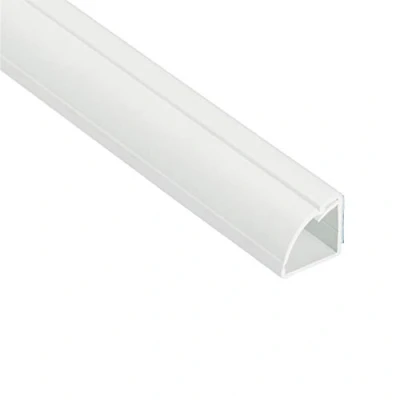 Imagen de D Line 1M22QSW Canaletas para cables en forma de cuadrante 1x 22mm (anch.) x (alt.) 1 metro longitud Blanco