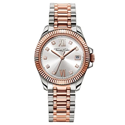 Imagen de Thomas Sabo Reloj Analogico para Mujer de Mecánico con Correa en Acero Inoxidable WA0317 201 215 33