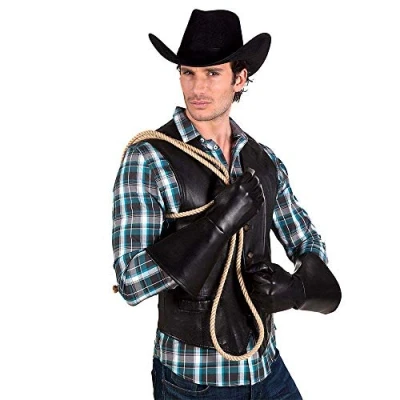 Imagen de Boland 54324 Guantes occidental, un tamaño, negro , Modelos/colores Surtidos, 1 Unidad