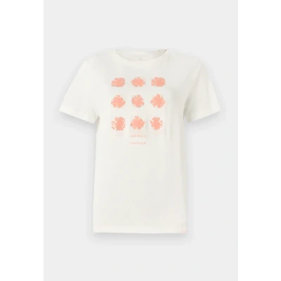 Imagen de TOM Tailor CREW NECK Camiseta estampada, Mujer, Talla: Small, Whisper white