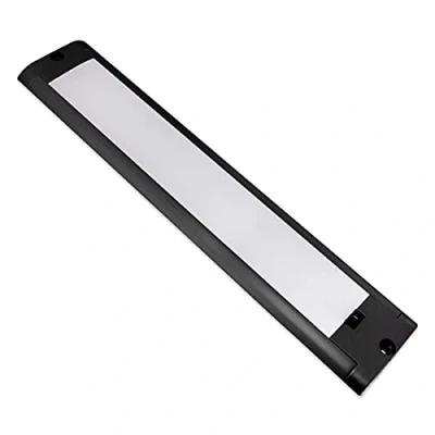Imagen de Dream Lighting Luz LED 12v con Sensor de Movimiento Negro Tira Regulable 32CM para Camper Caravana Autocaravana RV Luces Interior Armario 8W 490LM 3000K Cálido